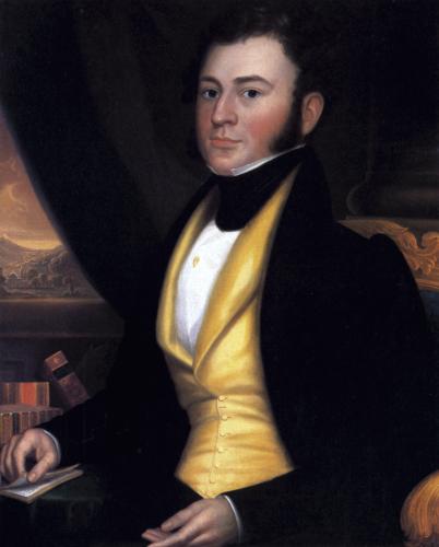 Dr. & Mrs. Napoleon Leidy by Robert Street, 1834